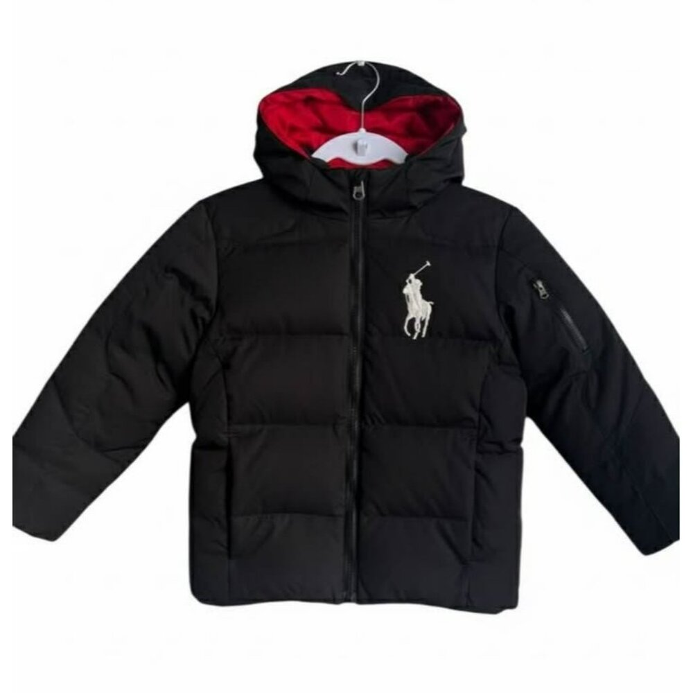 🔥 Polo Ralph Lauren Boys Big Pony Down Puffer 7